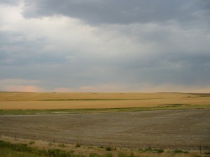 Montana as a storm rolls in